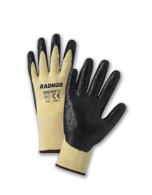 Coated Kevlar/Lycra Cut Resistant Gloves, Economy Coated String Knit Cut-Resistant Gloves, cut level 1