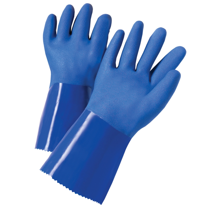 58-8658  PIP® XtraTuff™  Kevlar® Lined PVC Coated Chemical-Resistant Gloves, cut level 3