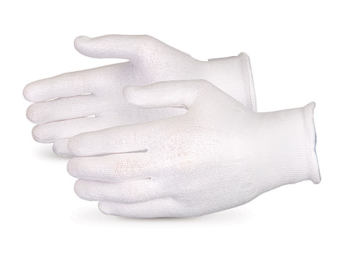 #CSS13DY Superior Glove® Cleanroom Processed Superior Touch® 13-gauge Knit Cut Resistant Work Gloves made with HPPE