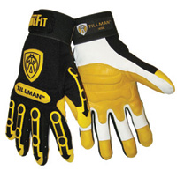Mechanics Impact Gloves, 1494 Tillman™ TrueFit™ Impact Protective Work Gloves w/ Knuckle Pads