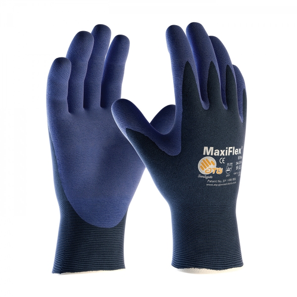 #34-274 PIP® MaxiFlex® Elite™18-Gauge Seamless Knit Nylon Gloves with Nitrile Micro-Foam Grip