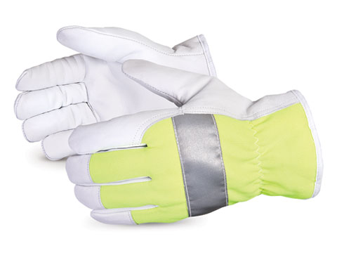 #378GHVTL Superior Glove® Endura® Thinsulate™-Lined Hi-Viz Driver Gloves