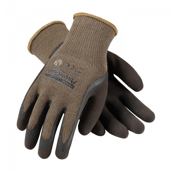 PIP® PowerGrab™ Premium Seamless Knit Cotton / Polyester Glove with Latex Coated MicroFinish Grip on Palm & Fingers #39-C1500