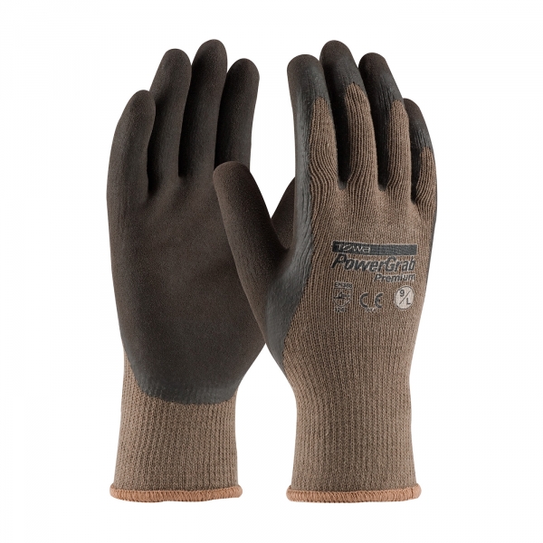 PIP® PowerGrab™ Premium Seamless Knit Cotton / Polyester Glove with Latex Coated MicroFinish Grip on Palm & Fingers #39-C1500