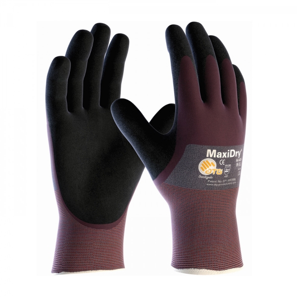56-425 PIP® MaxiDry® Ultra Lightweight Nitrile Glove w/ 3/4 Dipped Palm
