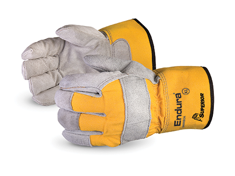 #66BRBOA Superior Glove® Endura® Split-Leather, Fully Lined Fitters Glove