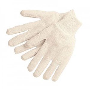 Economy Reversible 7-oz White Jersey Work Gloves