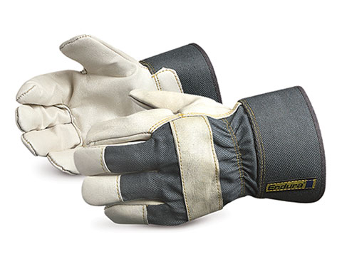 #76BFL Superior Glove® Endura® Cowgrain Winter Fitters Gloves