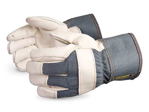 #76BRF Superior Glove® Endura® Cowgrain Winter Fitters Gloves