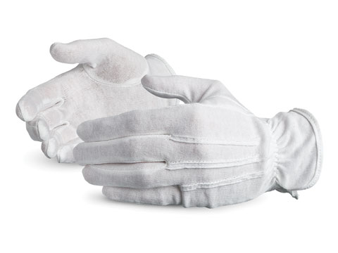 #LL100 Superior Glove® Cotton Inspectors Parade Pattern Gloves