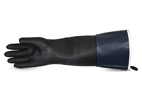 #NE250TRC Superior Glove® Chemstop™ Terry-Lined Heavy-Duty Neoprene Glove w/ Extended Cuff