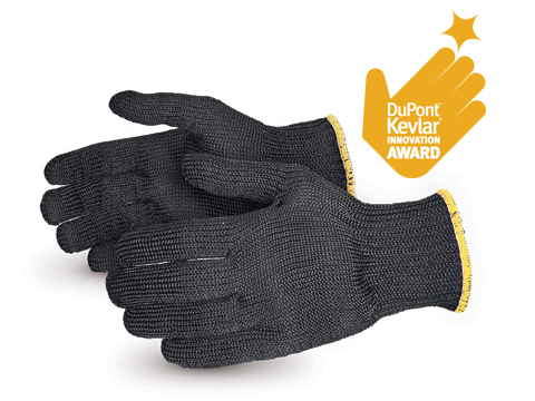 #SBKG Superior Glove® Contender™ Heavyweight Cut-Resistant Black Kevlar® Glove