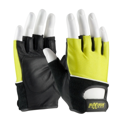 #122-AV70 PIP® Maximum Safety® Ergonomic Lifting Gloves with Reinforced Padded Leather Palm