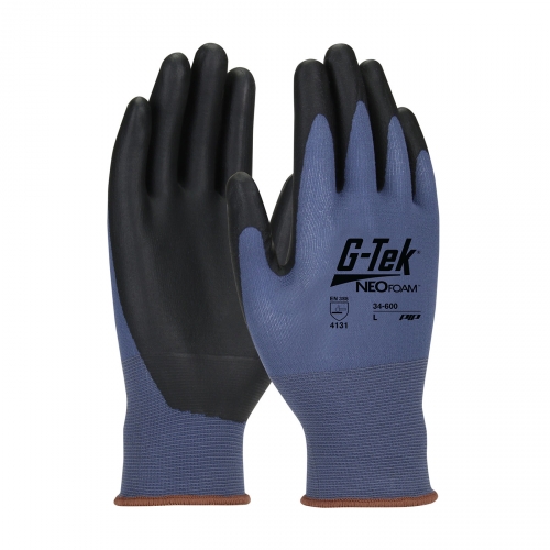 #34-600 PIP® G-Tek® Neofoam Coated Seamless Nylon Knit Gloves 
