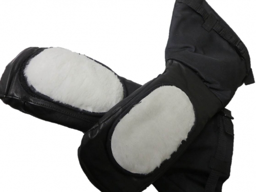 #SNOWD200L - Superior Glove® Extreme Cold Deluxe Weather Mitt w/ Removable Liner & Cheek Wiper