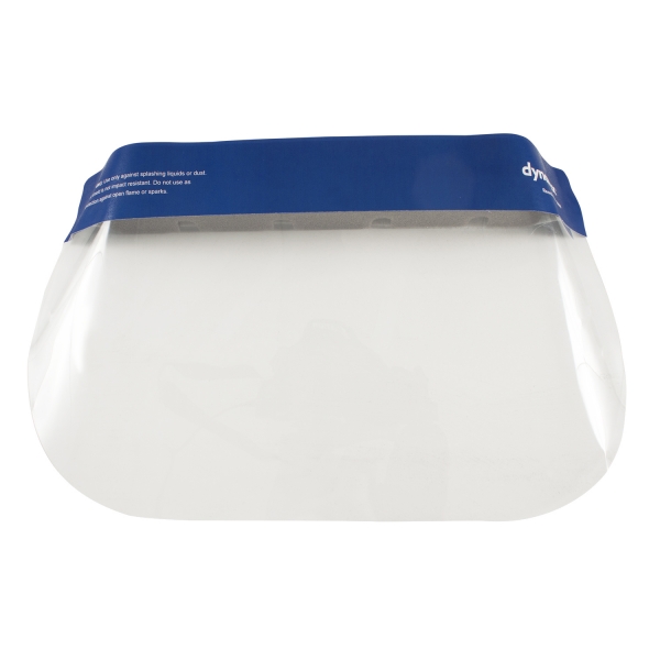 Dynarex® Full-Length Disposable Fog-Free Face Shields #2209