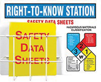 Accuform Signs® Right-To-Know-NFPA Station 
