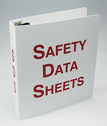 Accuform Signs® Safety Data Sheets Binder 