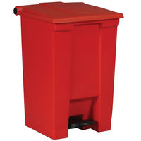 6144 Rubbermaid Commercial® Red Step-On Medical Waste Receptacle - 12 Gal