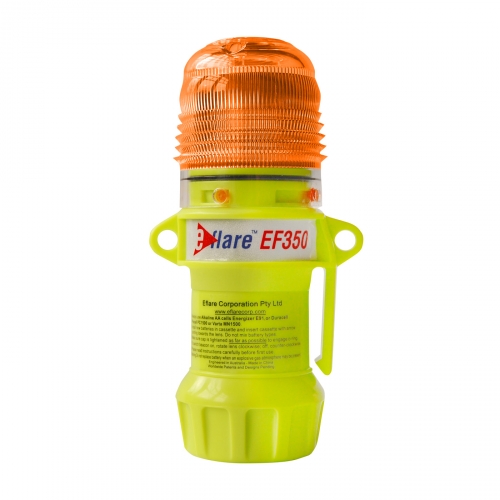99-EF350-A PIP® E-flare™ 6` Safety & Emergency Beacon Steady/Flashing Amber color