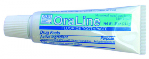 OraLine® .85-oz Fluoride Mint Toothpaste #42102