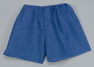 960404 Tidi® Disposable Orthopedic SMS Non-woven Patient Exam Shorts- Plus Size
