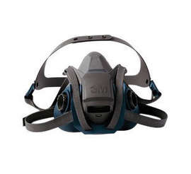 6501QL 3M™ Half Facepiece Rugged Comfort Reusable Respirator w/ Quick Latch Harness