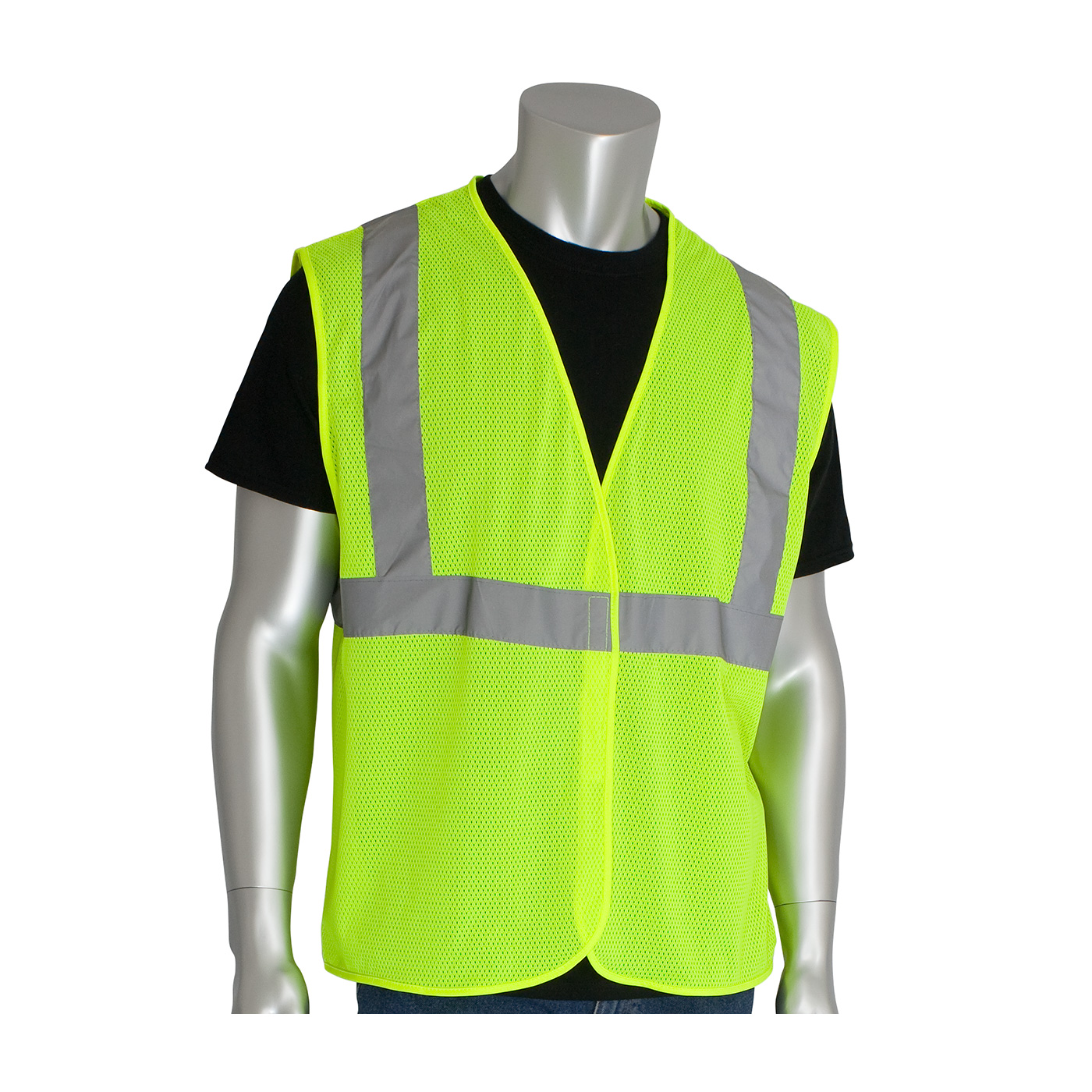 302-MVG PIP® ANSI Type R Class 2 Value Mesh Vest - Yellow