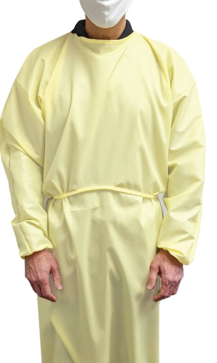 406222 Level 1 Reusable Isolation Gowns - Yellow