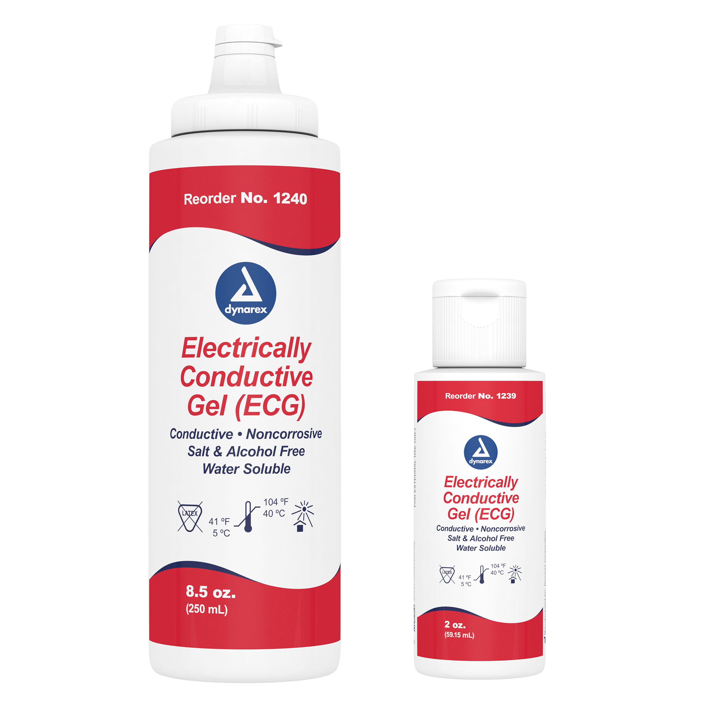 #1240 Dynarex® 8.5-oz Electrically Conductive Gel (ECG)
