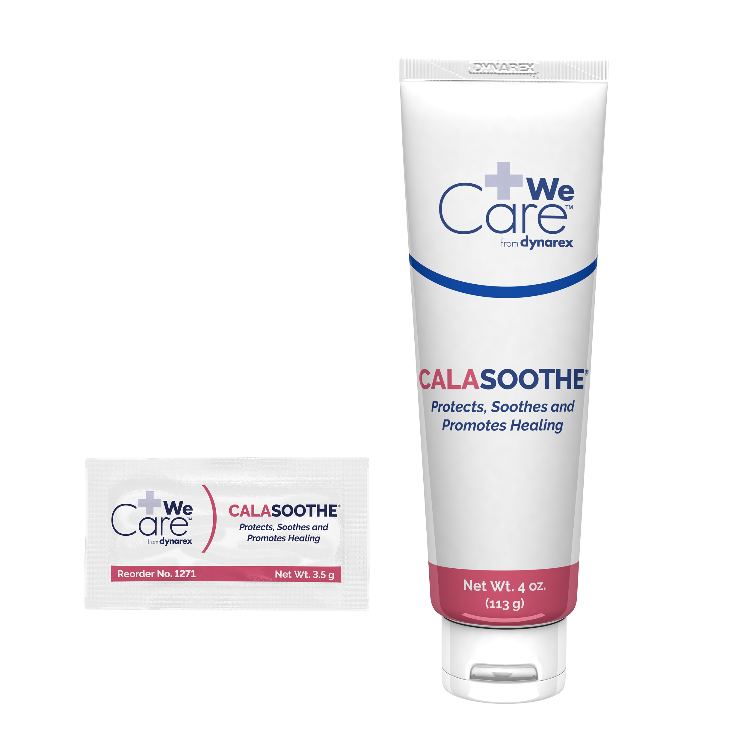 1271 Dynarex® CalaSoothe Skin Protectant Moisture Barrier Cream, 3.5 gram packet
