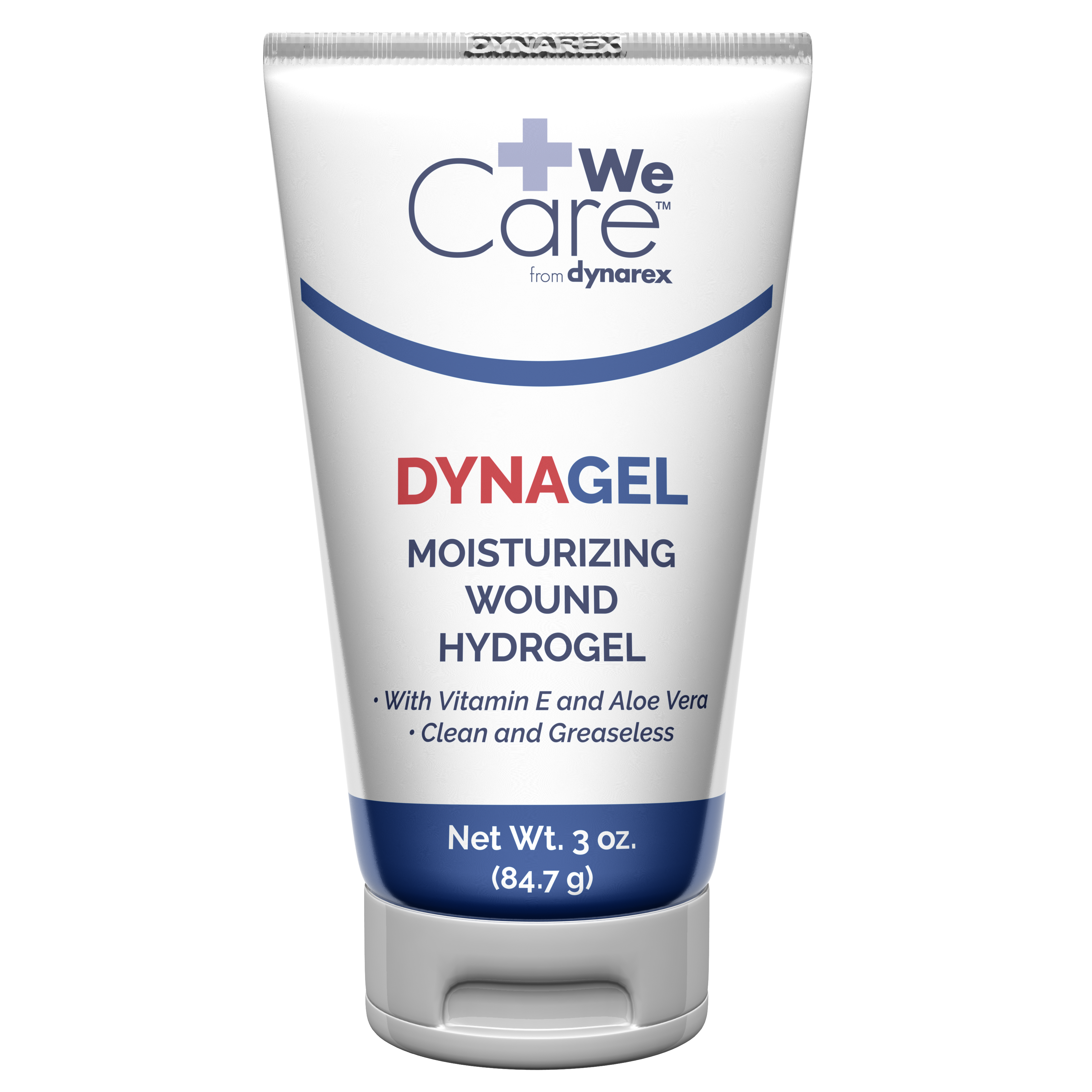 1280 Dynarex® DynaGel Moisturizing Wound Hydrogel, 3-oz tube
