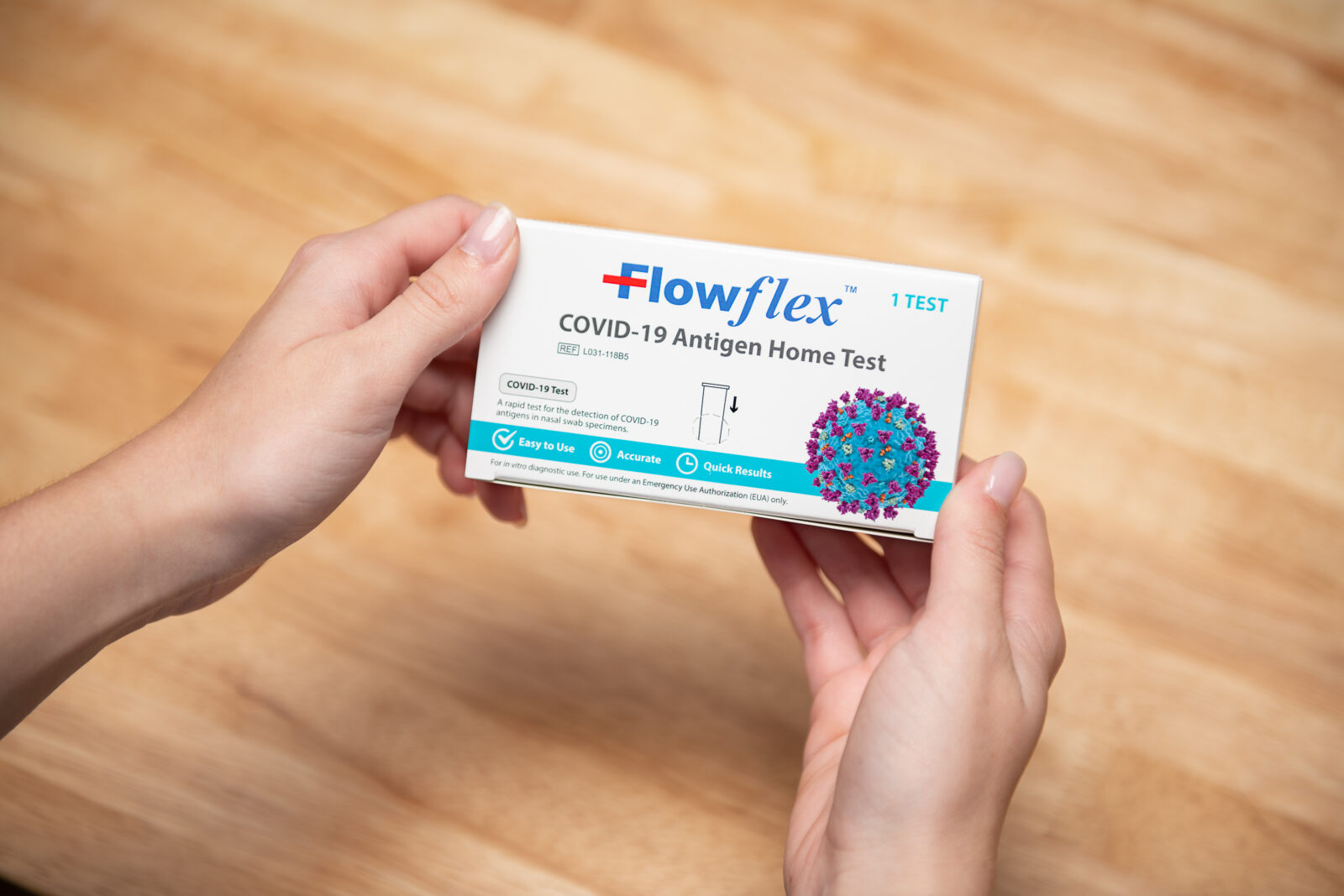 Flowflex™ COVID-19 Rapid Antigen Home Tests 