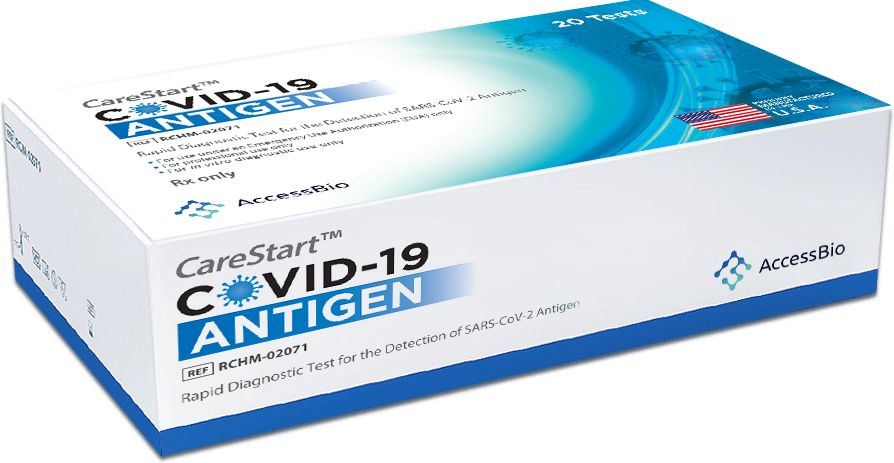 CareStart™ COVID-19 Antigen Rapid Diagnostic Point of Care COVID-19 Tests
