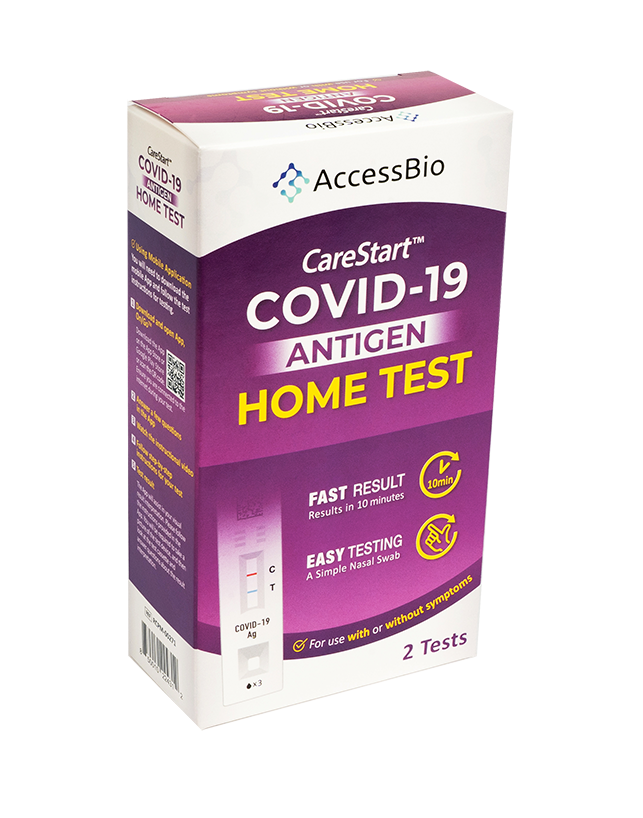 CareStart™ COVID-19 Rapid Antigen Home Test Kit 