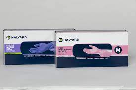 Halyard® 12-in Pink Underguard® Nitrile Exam Gloves 