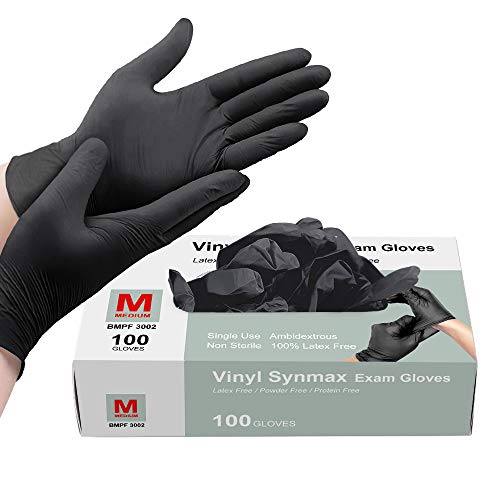 Black Latex Gloves