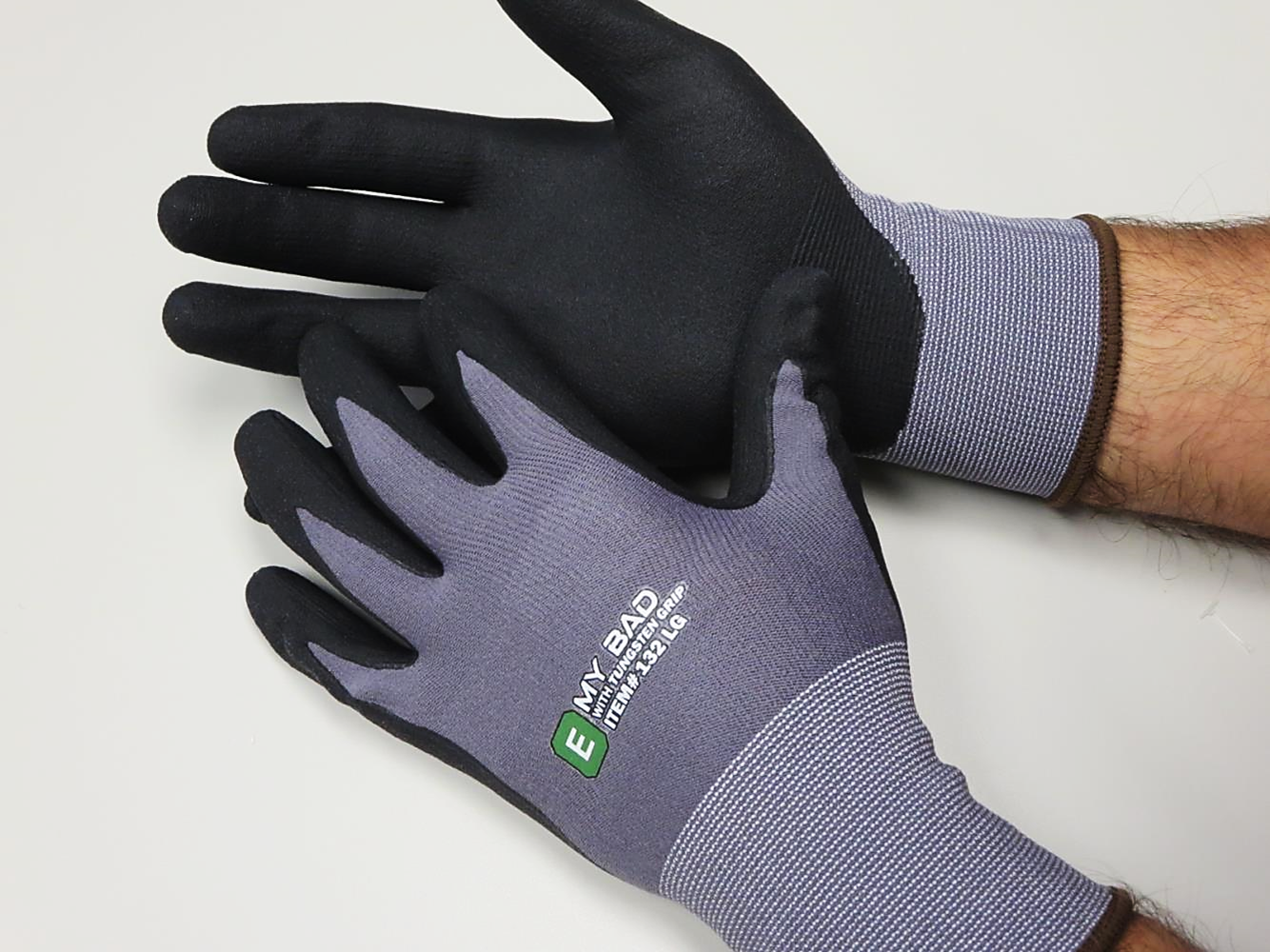 Emerald PPP `My Bad` Micro-Foam Nitrile Coated Tungsten Grip Industrial Work Gloves