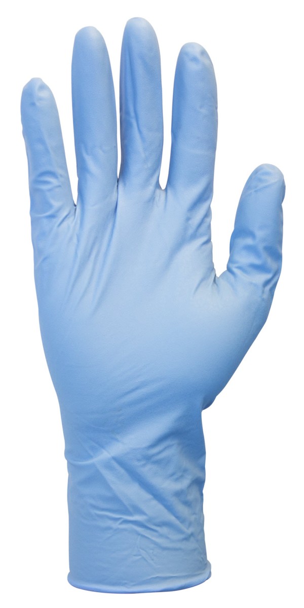 Safety Zone® 12` 8.3-mil Nitrile PF Exam Gloves #GNEP-5-T8