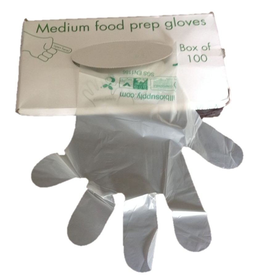 Vegware™ Compostable Food Prep Gloves