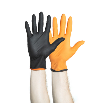 Halyard® Black-Fire® Reversible Quick-Check® Nitrile Exam Gloves