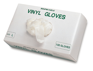 Disposable ambidextrous non-sterile powder-free general-purpose vinyl gloves 