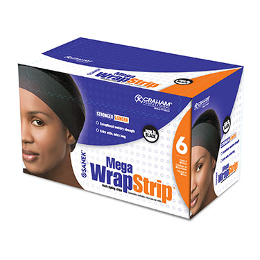 GRAHAM WRAPP-IT JR. NECK STRIPS-WHITE 9/CS #37300 - Professional Beauty...