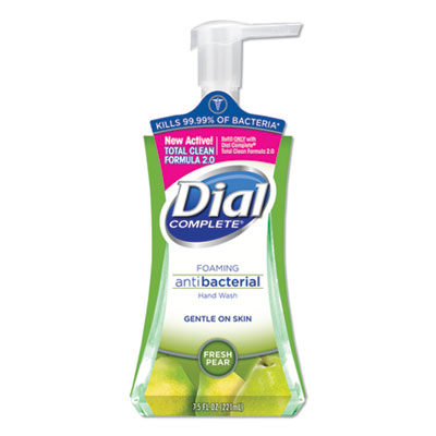 02934 Dial® Complete® Fresh Pear Foaming Hand Soap (7.5 oz)