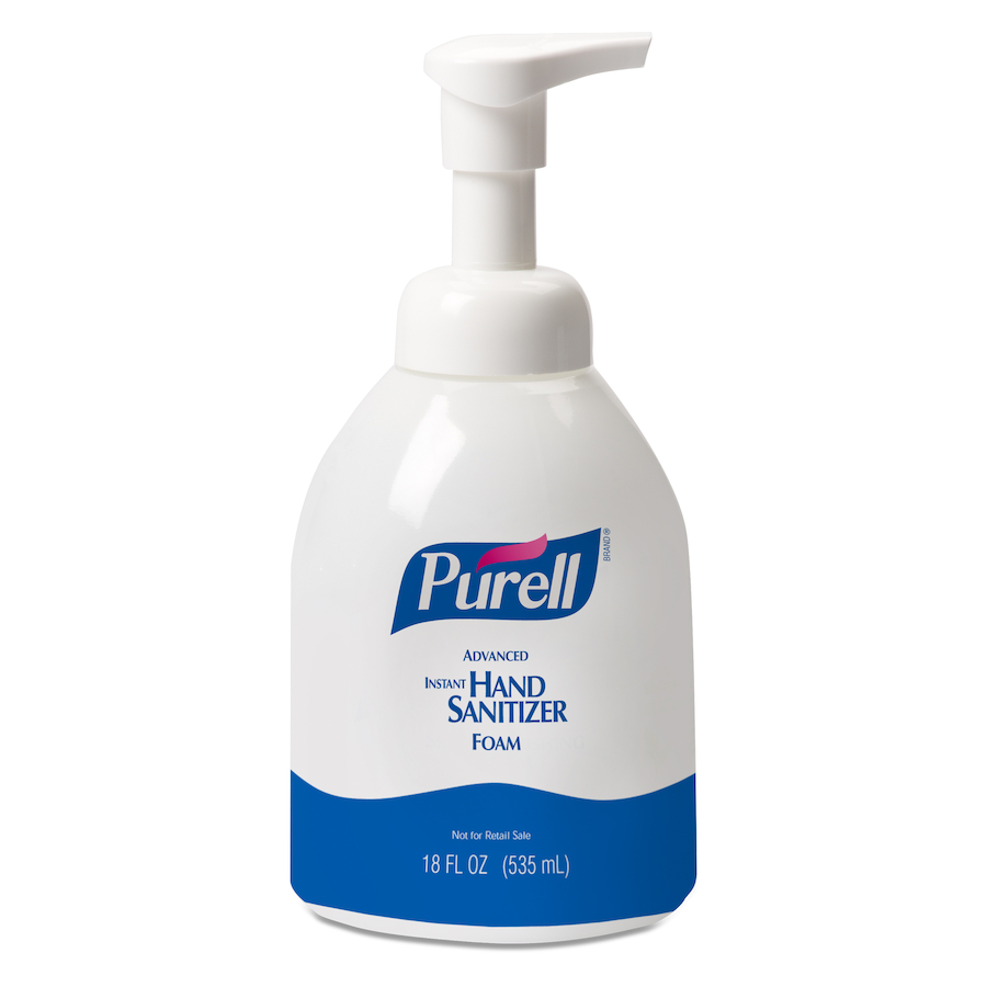 5792-04 Purell® Advanced Instant Hand Sanitizer Foam, 535 ml pump bottle