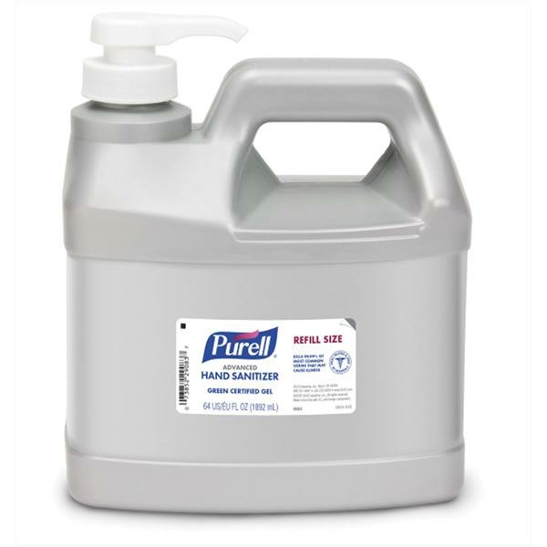9684-04 Purell® Advanced Hand Sanitizer Gel - 64 oz