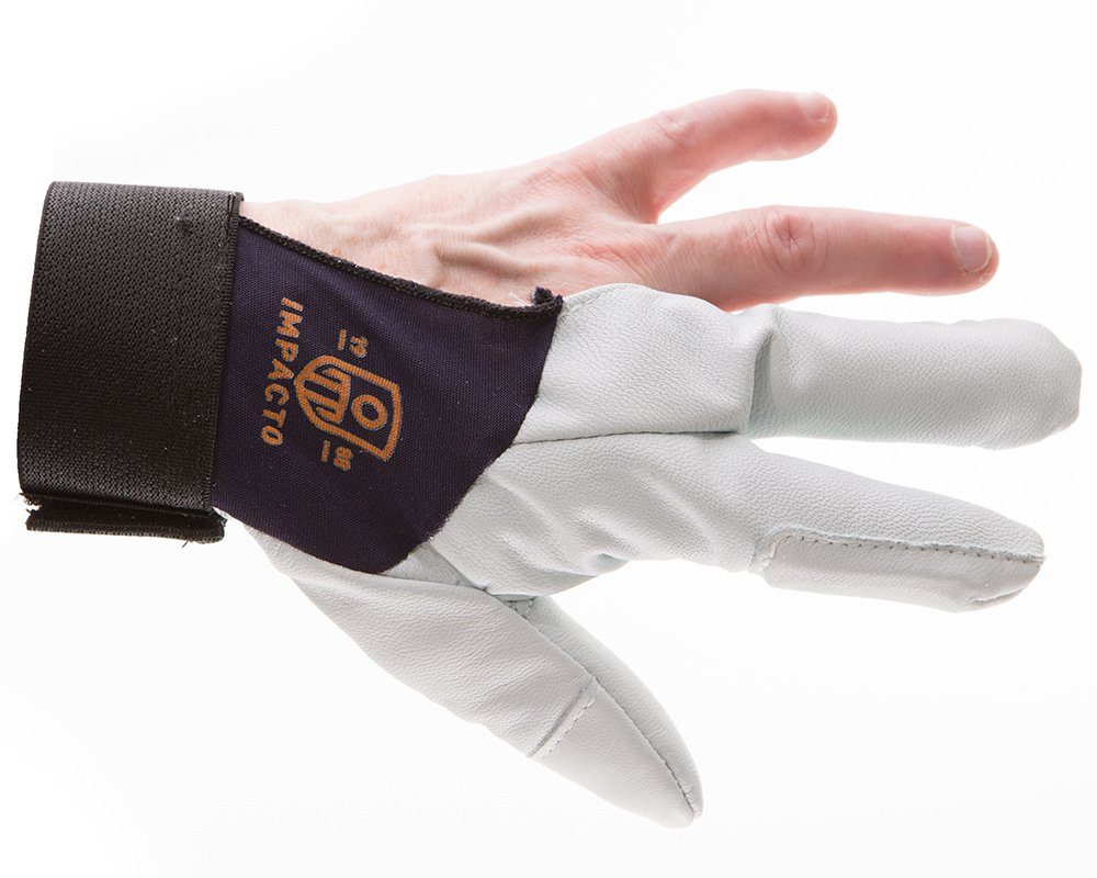 #202-30 Impacto® Three finger protection glove with nylon back
