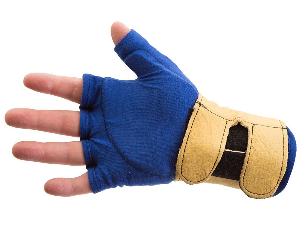 #714-20 Impacto® Fingerless Glove with Detachable Wrist Support Liner