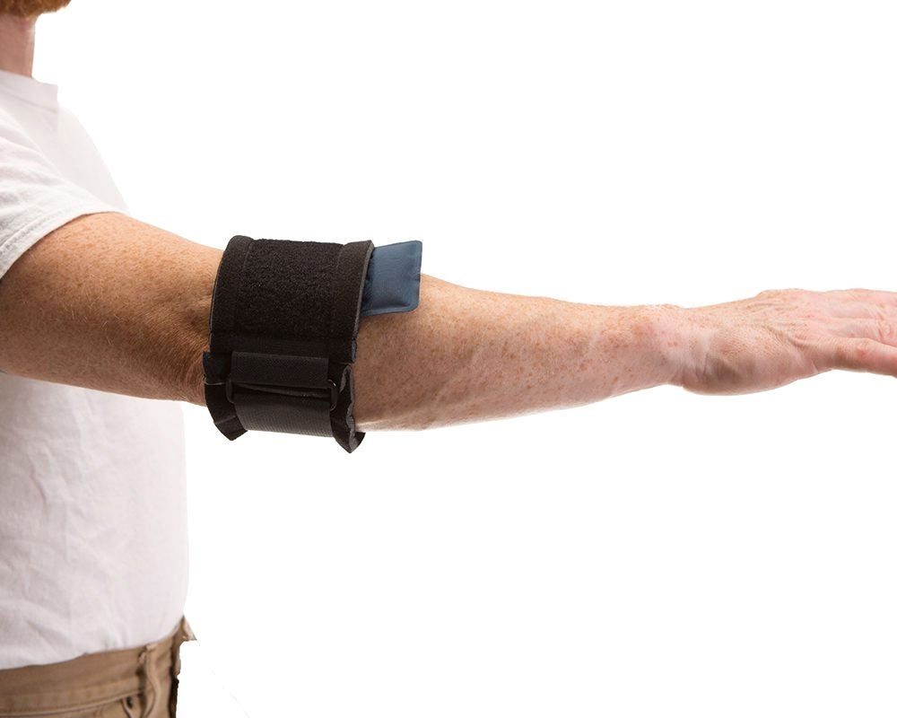 Vulkan Elbow Wrap Adjustable Strap Compression Bandage Arm Support Brace 