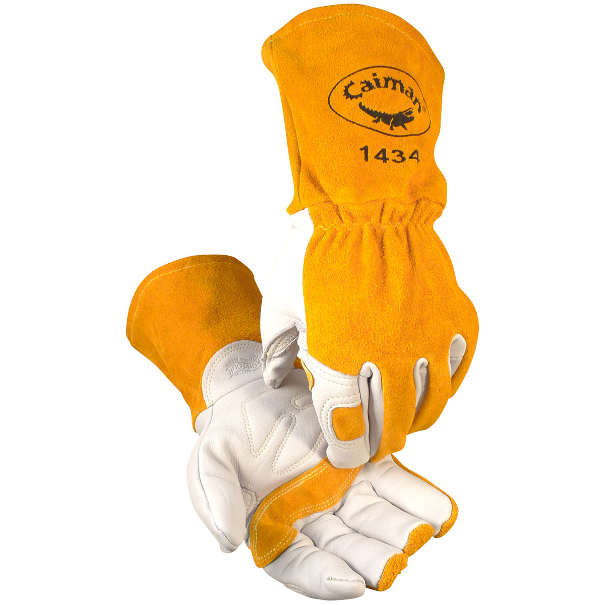 1434 Caiman®  Cow Grain MIG, Stick, Multi-Task Welding Gloves